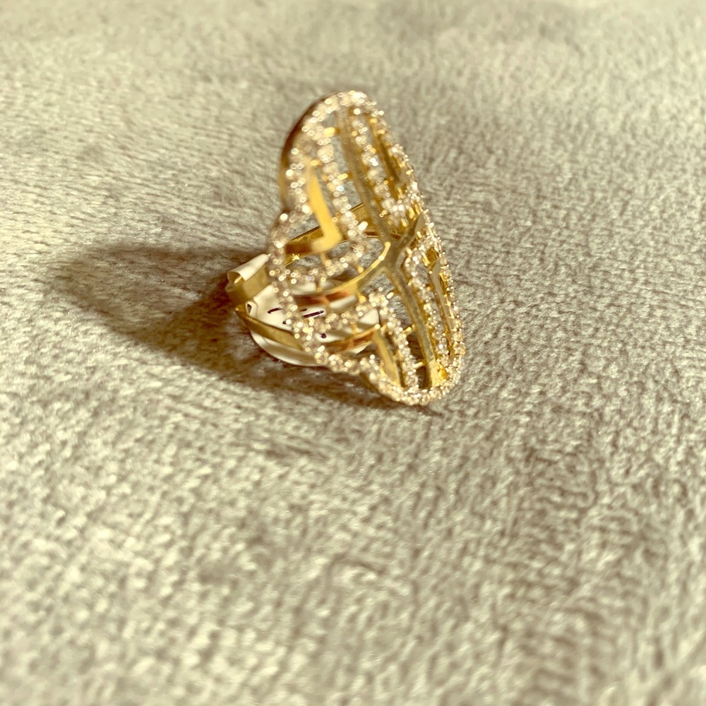 new real 14k gold ring